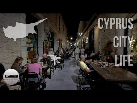 Paphos Old Town On Saturday Night - Walking Tour
