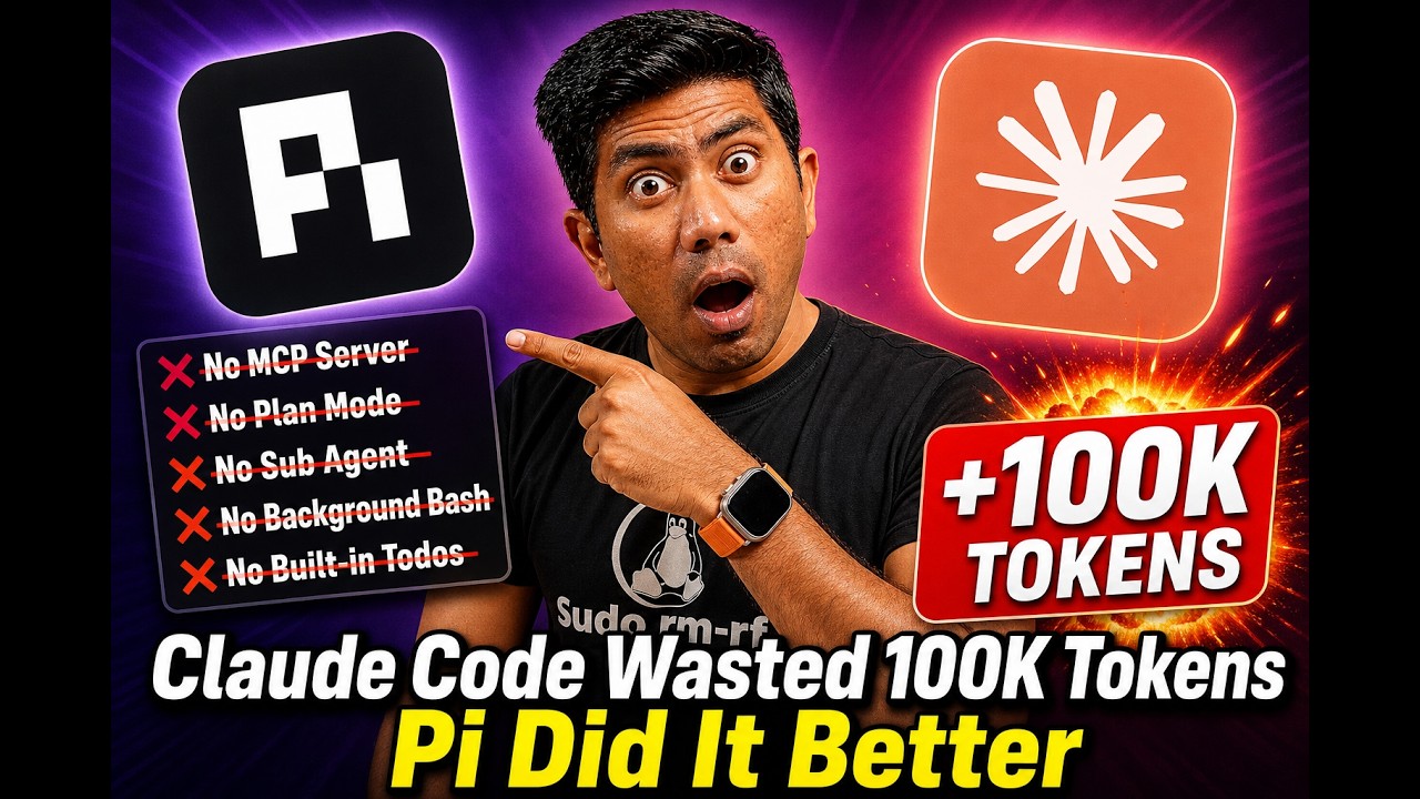 Claude Code Wasted 100K Tokens. Pi Did It Better on Local Gemma 4