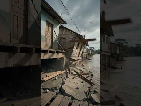 ¿Por qué colapsaron tantas casas en el Chocó tras el terremoto de 7.4 en Colombia? 💥🏚️ #terremoto