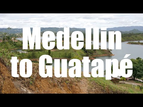 Medellín a Guatapé, Colômbia - 4K UHD - Viagem Virtual