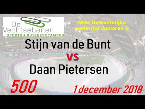 Stijn van de Bunt vs Daan Pietersen 500 VechtseBanen 20181201