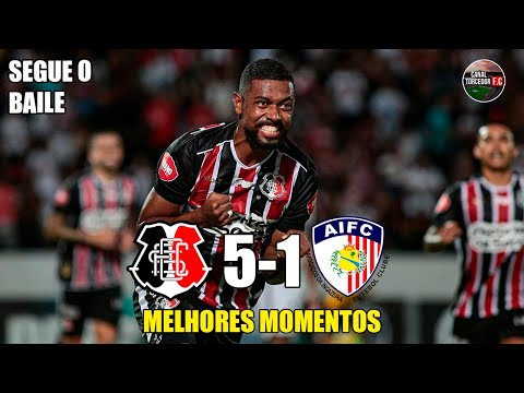 Santa Cruz 5 x 1 Afogados - Melhores Momentos - COMPLETO - Pernambucano 2024
