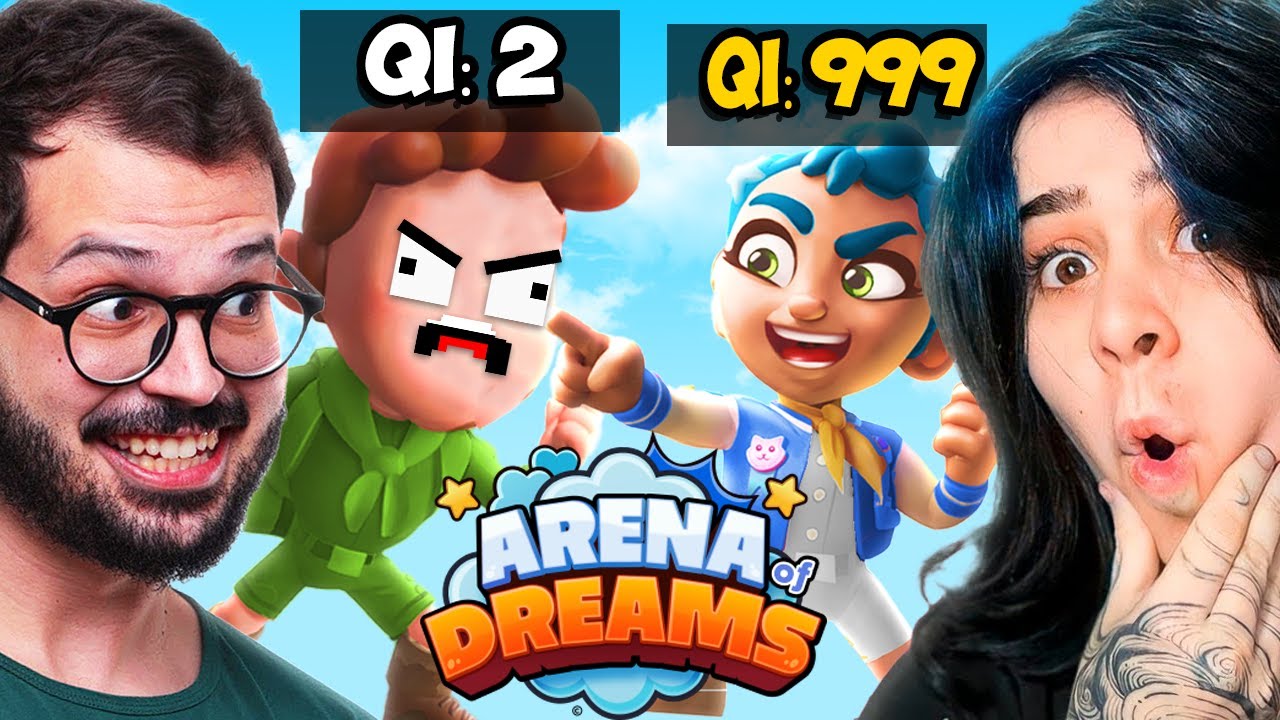 TESTANDO O QI DA MINHA AMIGA em ARENA OF DREAMS