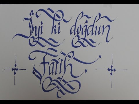 İyi ki Doğdun Fatih!