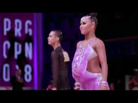 Artem Nasretdinov - Elizaveta Semashko, RUS | 2018 PODF Prague - WDSF Youth Open LAT - F C