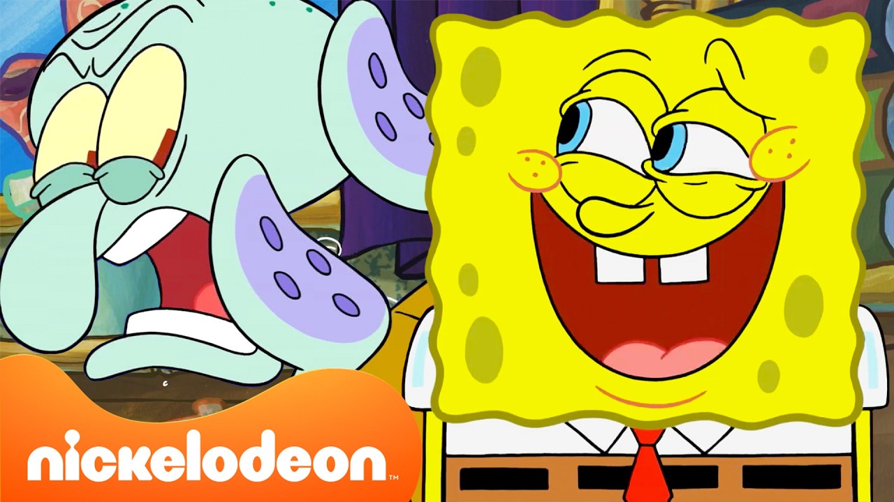 شفيق منزعج لمدة 45 دقيقة متواصلة 🤭 | سبونج بوب | سبونج بوب | Nickelodeon Arabia