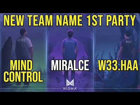 MIRACLE New Team Name Revealed With w33 And MIND CONTROL. Party Hard Boys