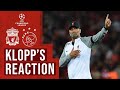 Klopp: Braver, more ready and everything was better | Liverpool vs Ajax