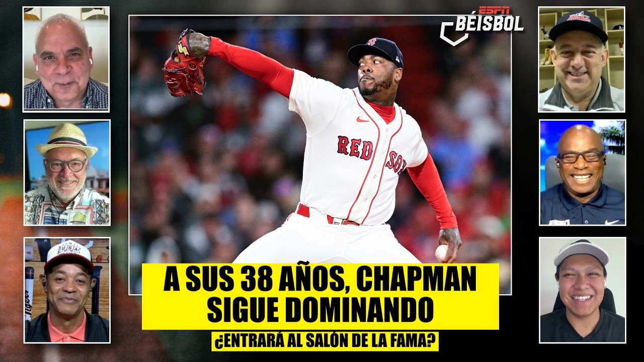 AROLDIS CHAPMAN hace méritos para entrar al SALÓN DE LA FAMA. ¿También Jansen? | ESPN Beisbol