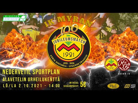 2021 10 02, IK MYRAN - KASKÖ IK