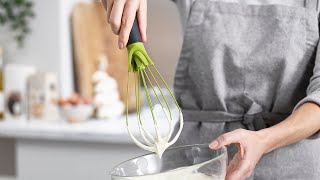 Twist Whisk - Grey/Green