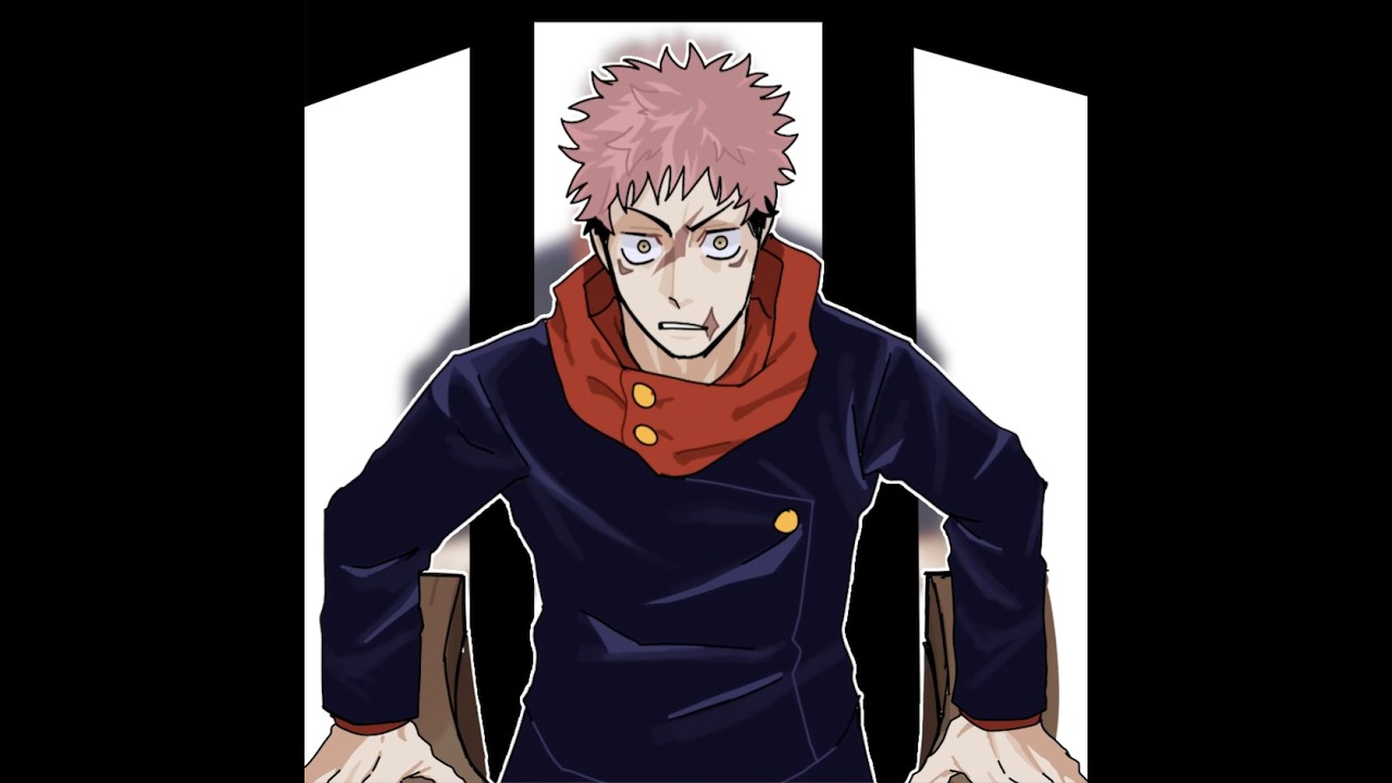 たまには真面目に😐#イラスト #呪術廻戦 #虎杖悠二 #jujutsukaisen