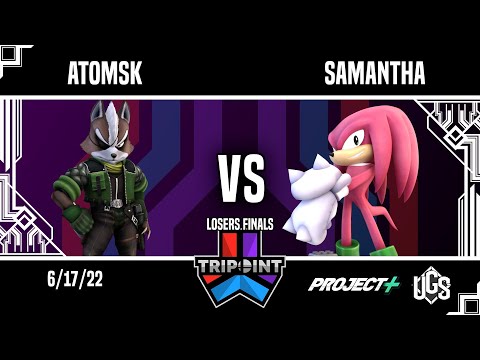 Tripoint Smash 147 - Losers Finals - Atomsk(Wolf) Vs. Samantha(Knuckles)