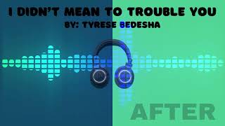I Didn&#39;t Mean To Trouble You - Tyrese Bedesha