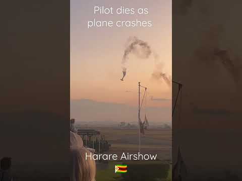 Tragic Plane Crash At An Airshow In Zim Goes Viral