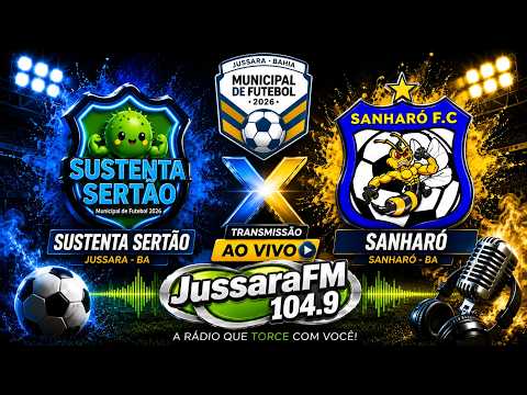 Sustenta x Sanharó - 3ª Rodada Municipal de Jussara 2026