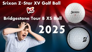 Srixon Z Star XV Golf Ball VS Bridgestone Tour B XS Ball Review