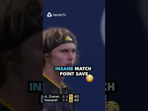 INCREDIBLE Match Point Save 😅