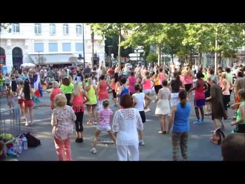 Fête de la musique à Antibes 2014 Bailando Zumba