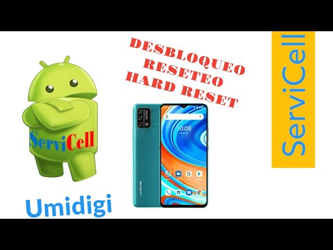 Como desbloquear cualquier celular Umidigi Hard Reset 2023.