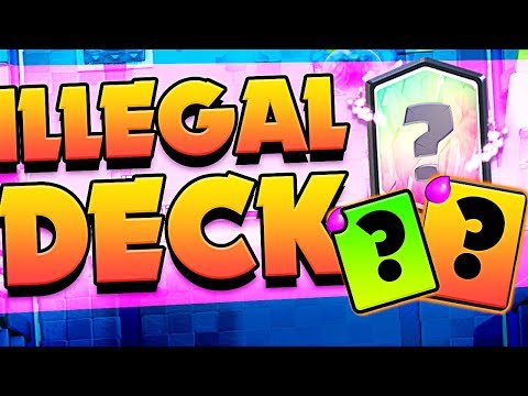 ILLEGAL DECK in CLASH ROYALE!? Video