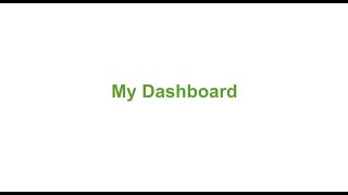 TED - My dashboard - tutorial