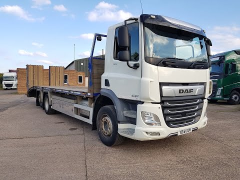 DAF CF 320, 2018, 31ft Beavertail Body, Day Cab, 214000 kms
