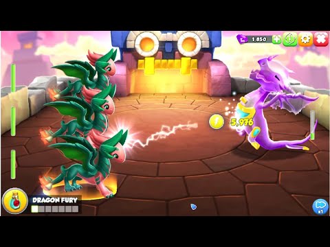 Hatched My third Pink bloom Dragon-Dragon Mania Legends | Enchant Arena Battle | DML