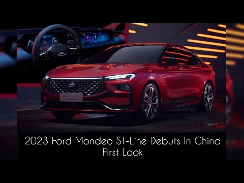 2023 Ford Mondeo ST-Line Debuts In China | First Look
