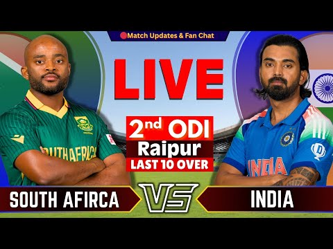 INDIA  vs South Africa, 2nd ODI | Score & Commentary  | IND vs SA Live | Last 10 Over