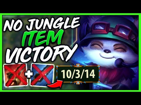 WTF!? ARE JUNGLE ITEMS COMPLETELY USELESS NOW??? (HOW TO JUNGLE WITH OUT THEM) - League of Legends