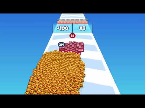 Food Run - Crowd Control Game Video