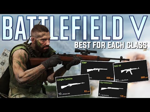 Best weapons for each class - Battlefield 5 Loadout Guide