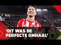 'Dit was de perfecte omhaal'