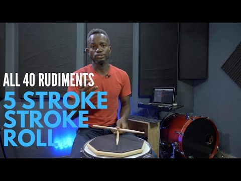 How To Play Five Stroke Roll - Drum Rudiment Lesson