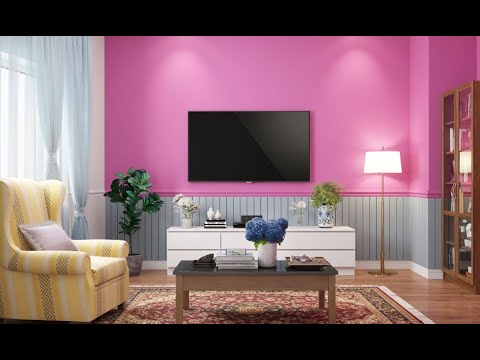 YouTube video about: What color curtains go with light pink walls?