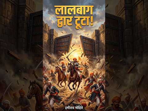 Senapati Hambirrao Mohite SMASHES Mughal Fortress Gates! 🔥🚩 #Shorts #MarathaEmpire #warfare