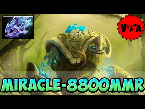 Dota 2 - Miracle- 8800 MMR Plays Tiny vol #1 - Ranked Match