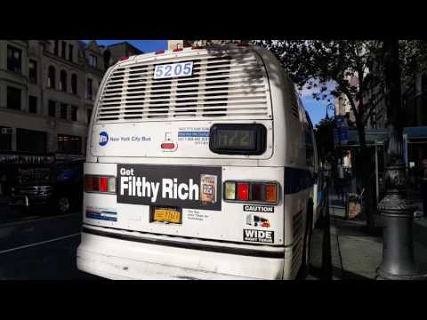 NYCTA: 1999 Novabus T80206 RTS #5205 on a Westside bound M72