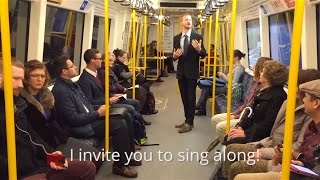 Strangers on Perth Train Burst into Singing Bob Marley.