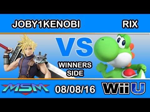 MSM 61 - Joby1Kenobi (Cloud) Vs. Rix (Yoshi) Winners Side - Smash Wii U