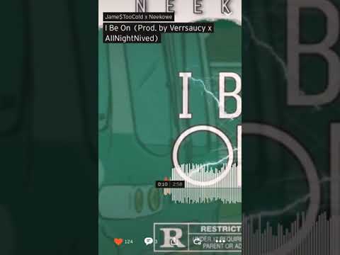 Neekowe - I be on (Prod. by Verrsaucy x AllNightNived)