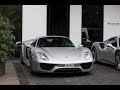 Grey Porsche 918 Spyder in Milan !!!