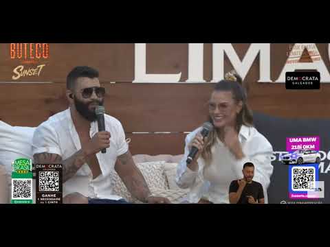 Gusttavo Lima e Andressa Suita fala comigo bebe live sunset