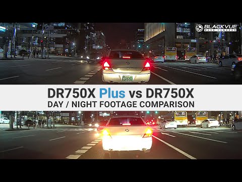 DR750X Plus vs DR750X Footage comparison