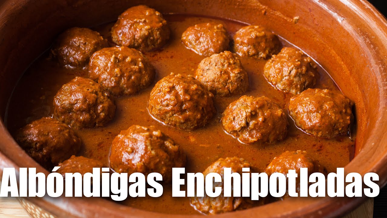Albóndigas Enchipotladas