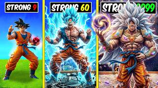Upgrading from WEAK to STRONGEST GOKU in GTA 5!