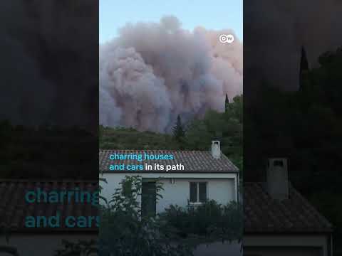 France battles its largest wildfire since 1949 | DW News