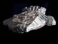 Pegasus vs Two Cylon Baseships - Battlestar Galactica 1978