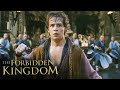 Lu Yan The Monk Jason Fight Inside The Temple The Forbidden Kingdom